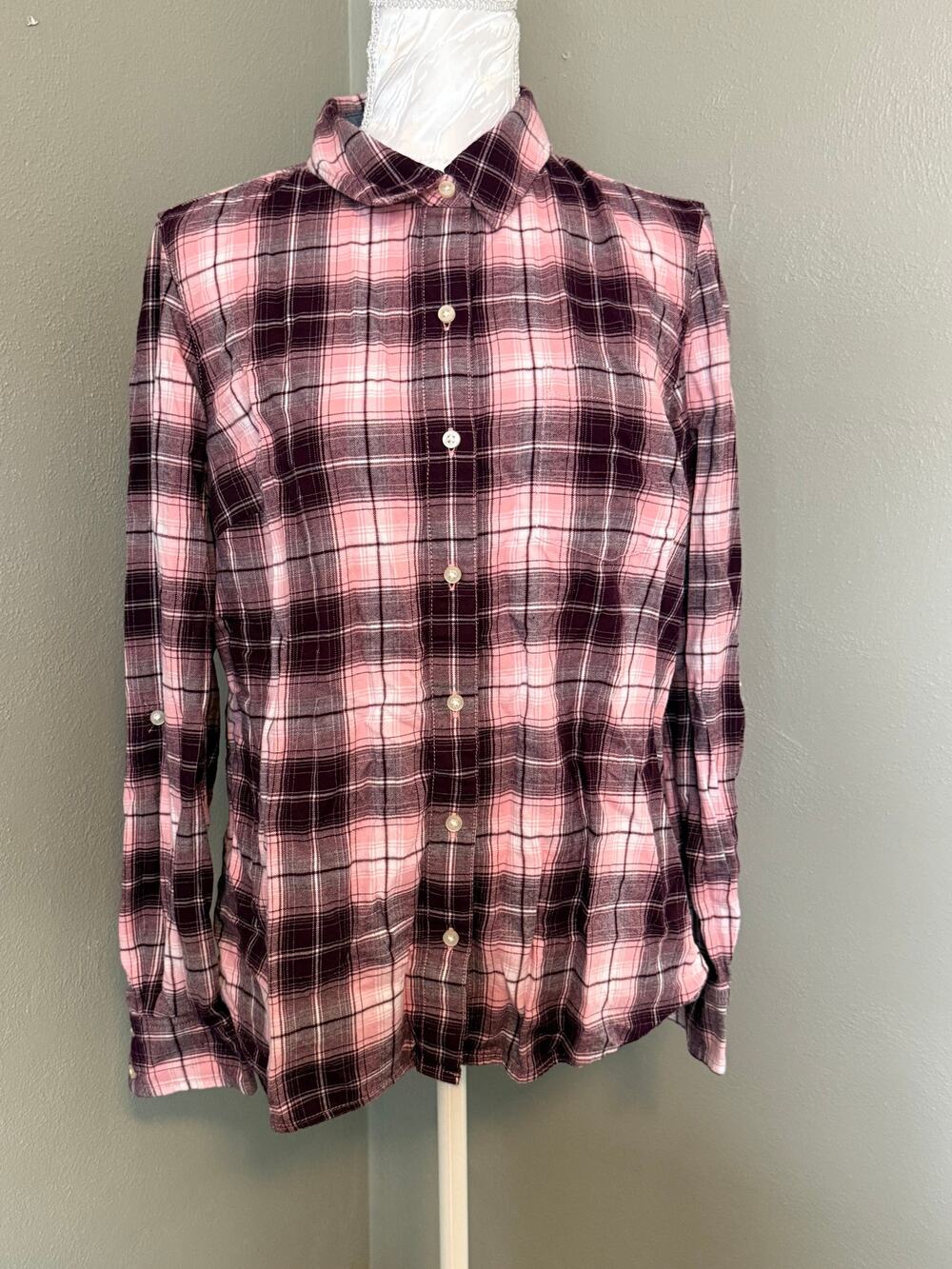 Tommy Hilfiger Plaid Flannel Medium